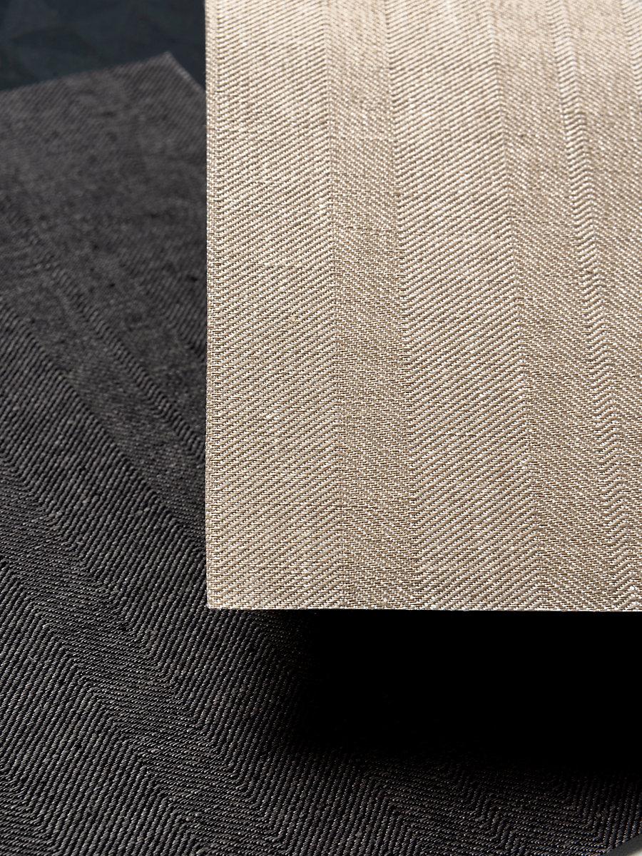 Scalamandre Upton Linen Wallcovering Mocha Wallpaper