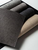 Scalamandre Upton Linen Wallcovering Mocha Wallpaper