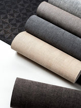 Scalamandre Upton Linen Wallcovering Mocha Wallpaper