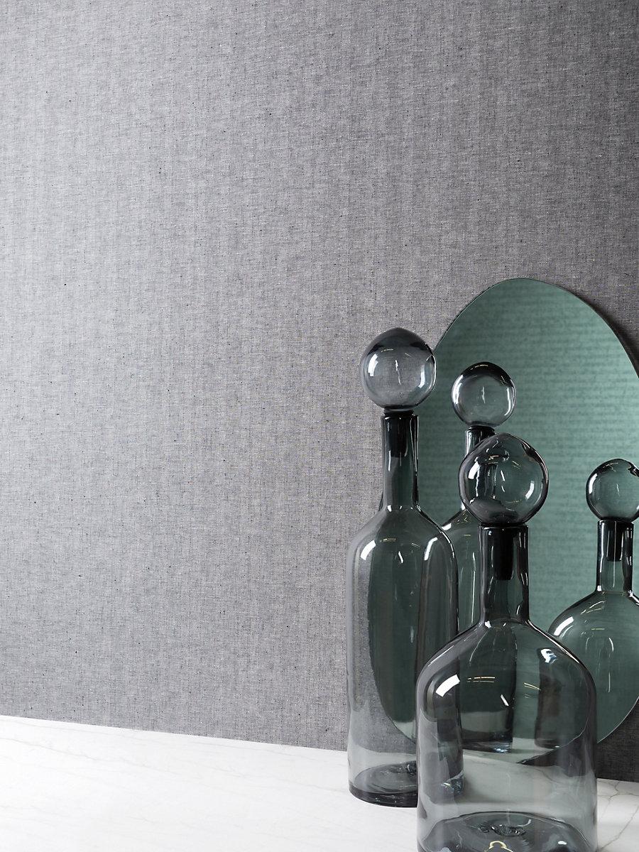 Scalamandre Upton Linen Wallcovering Mocha Wallpaper