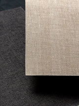Scalamandre Upton Linen Wallcovering Charcoal Wallpaper
