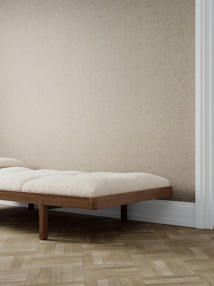 Scalamandre Stowe Linen Wallcovering Flax Wallpaper