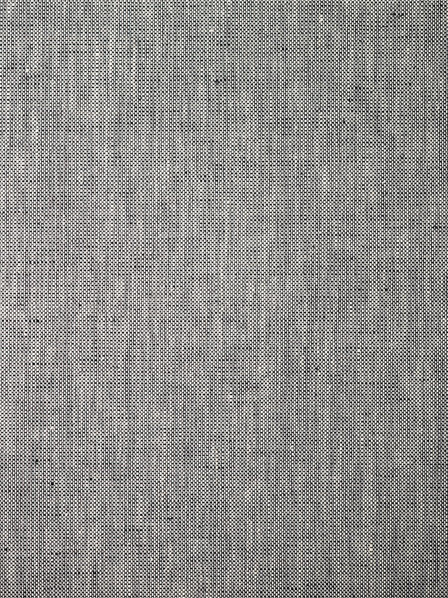 Scalamandre Stowe Linen Wallcovering Charcoal Wallpaper