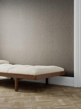 Scalamandre Stowe Linen Wallcovering Mocha Wallpaper