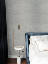 Scalamandre Steppe Linen Wallcovering Cloud Wallpaper