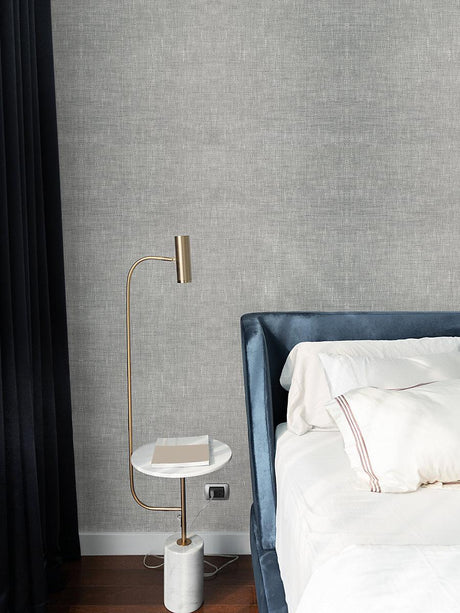 Scalamandre Steppe Linen Wallcovering Pebble Wallpaper