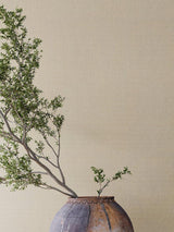Scalamandre Steppe Linen Wallcovering Hazelnut Wallpaper