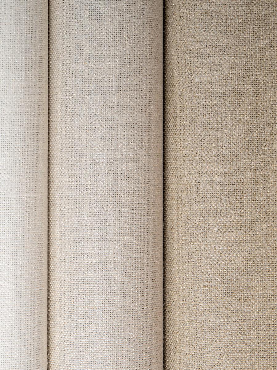 Scalamandre Broadland Linen Wallcovering Parchment Wallpaper