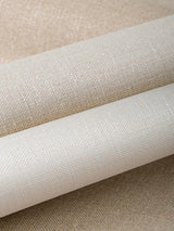 Scalamandre Broadland Linen Wallcovering Parchment Wallpaper