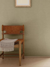 Scalamandre Austen Linen Wallcovering Parchment Wallpaper