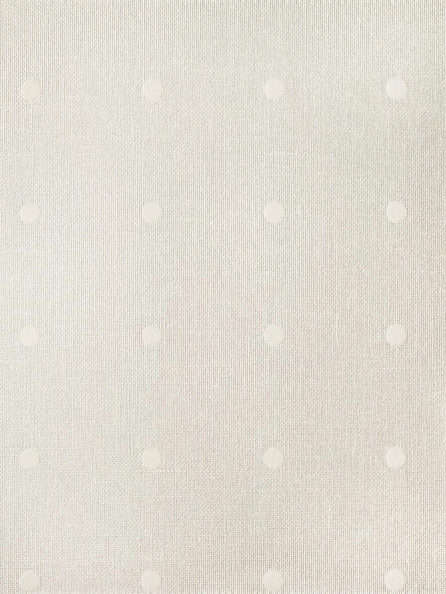 Scalamandre Flocked Point Wallcovering Cream Wallpaper