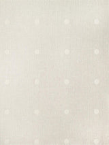 Scalamandre Flocked Point Wallcovering Cream Wallpaper