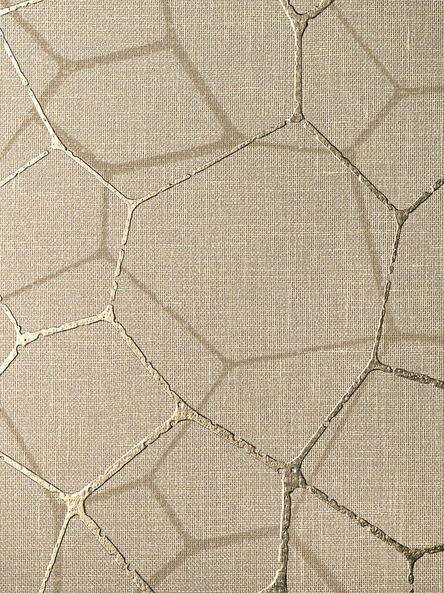 Scalamandre Lattice Wallcovering Flax Wallpaper