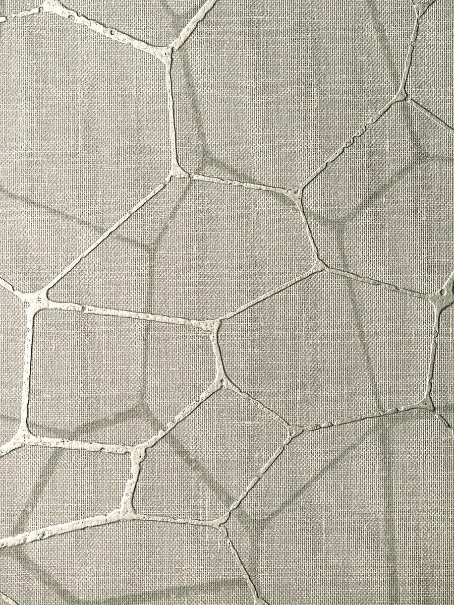 Scalamandre Lattice Wallcovering Olive Wallpaper