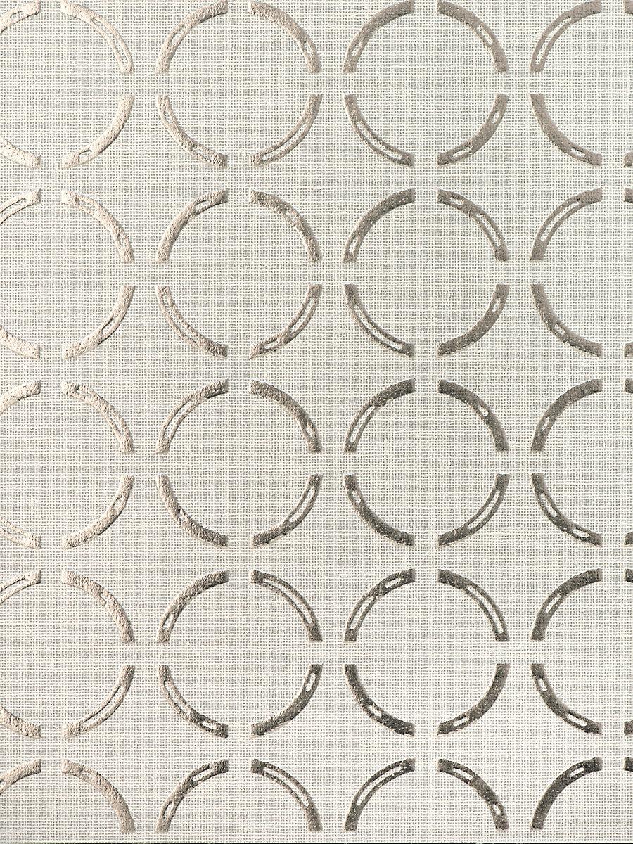 Scalamandre Caster Printed Wallcovering Silver Lining Wallpaper