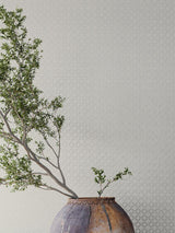Scalamandre Caster Printed Wallcovering Silver Lining Wallpaper