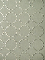Scalamandre Caster Printed Wallcovering Silver Sage Wallpaper