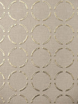 Scalamandre Caster Printed Wallcovering Golden Sand Wallpaper