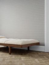 Scalamandre Pathway Wallcovering Silver Stone Wallpaper