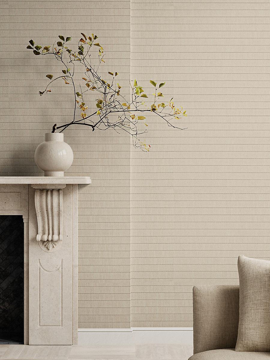 Scalamandre Pathway Wallcovering Golden Sand Wallpaper