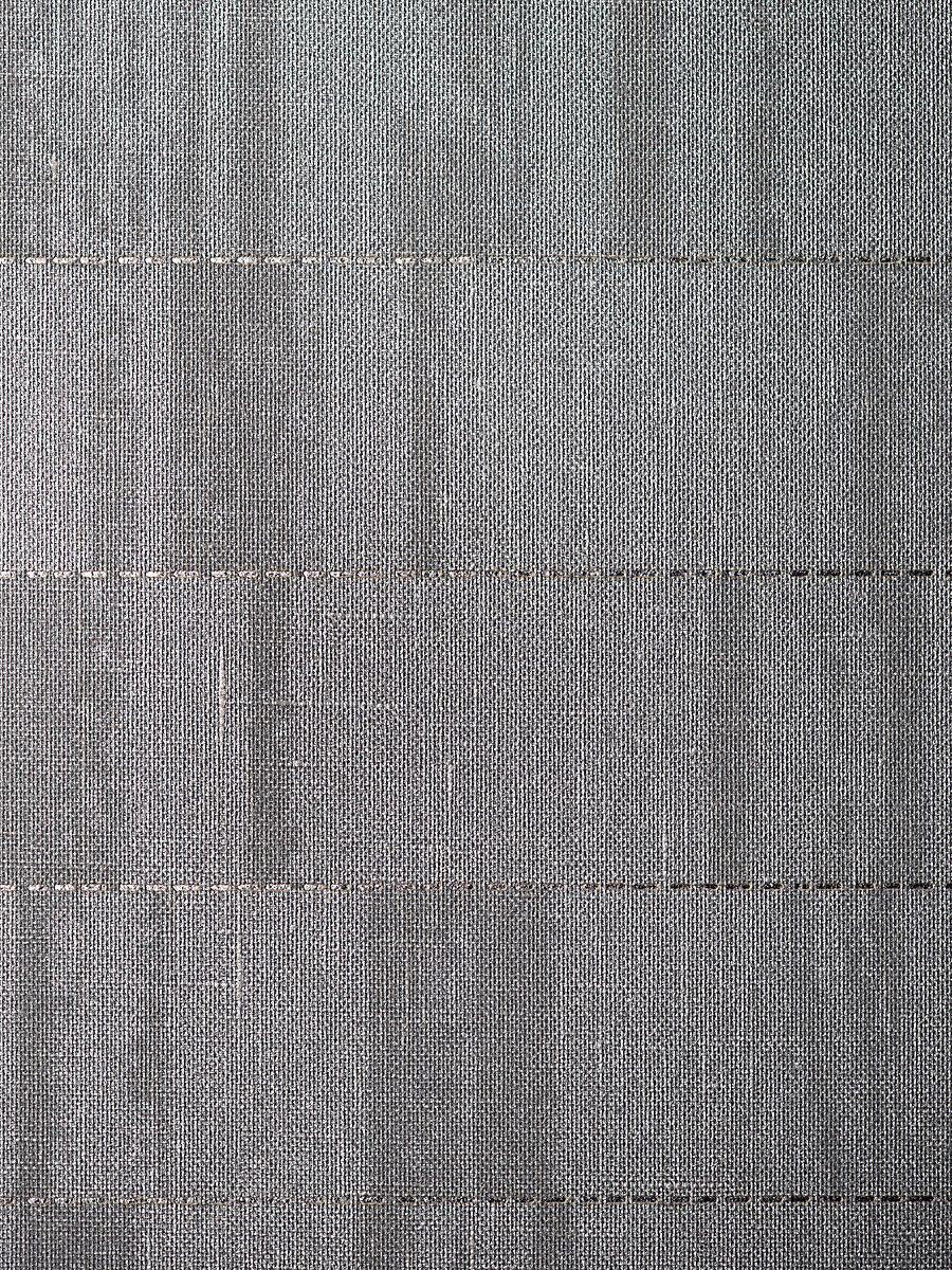 Scalamandre Pathway Wallcovering Silver Slate Wallpaper