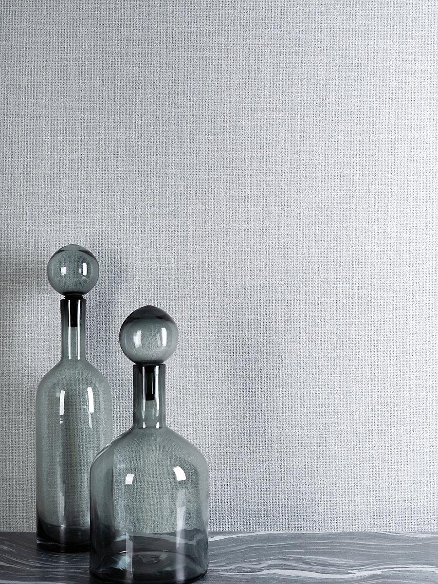 Scalamandre Acre Linen Wallcovering Stone Wallpaper