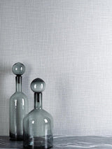 Scalamandre Acre Linen Wallcovering Stone Wallpaper