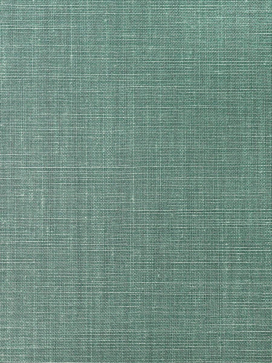 Scalamandre Whitmore Linen Wallcovering Evergreen Wallpaper