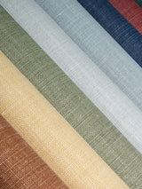 Scalamandre Whitmore Linen Wallcovering Pale Moss Wallpaper