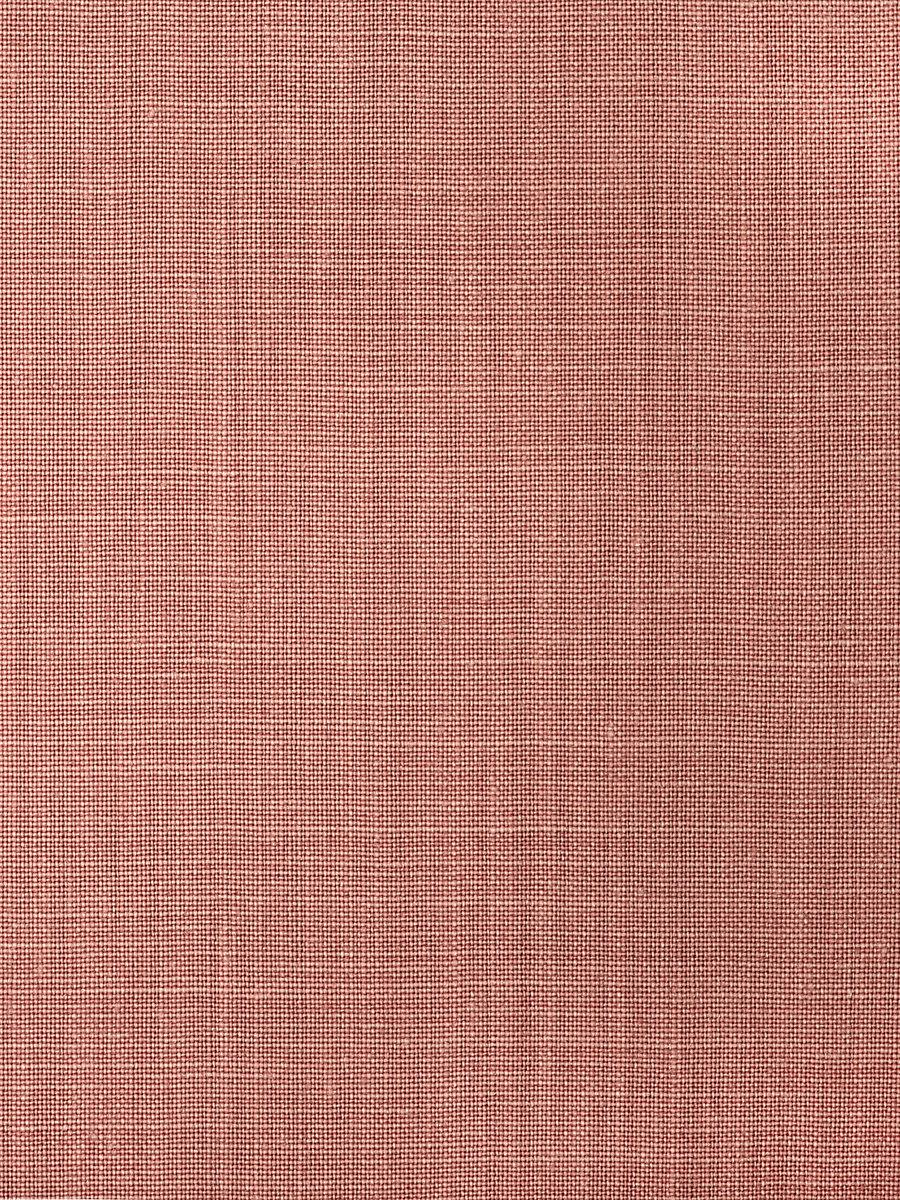 Scalamandre Whitmore Linen Wallcovering Raspberry Wallpaper