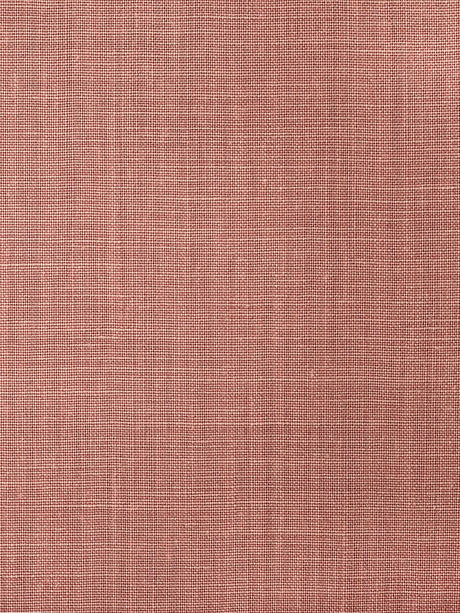 Scalamandre Whitmore Linen Wallcovering Raspberry Wallpaper