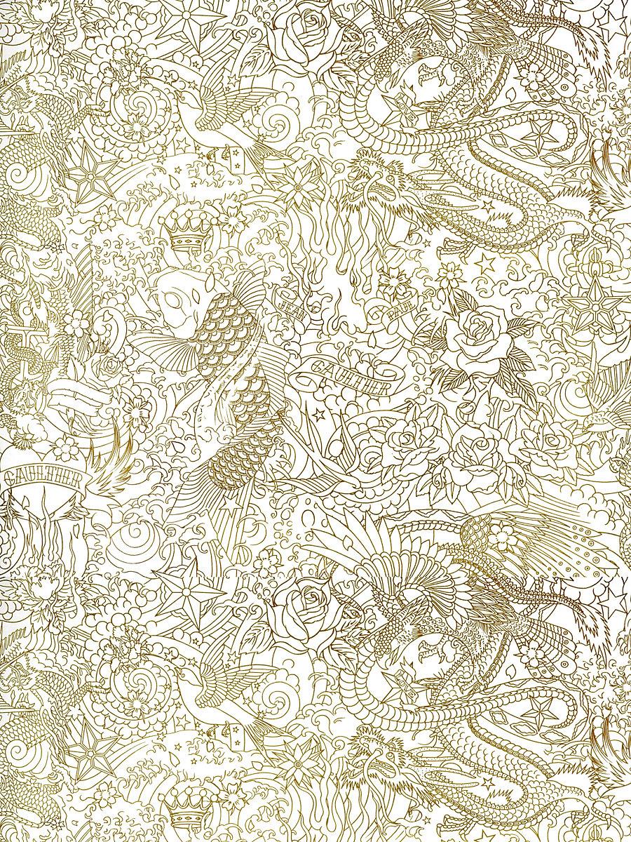 Scalamandre Horimono Or Wallpaper