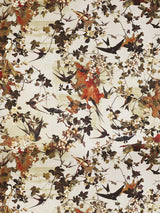 Scalamandre Hirondelles Printemps Wallpaper