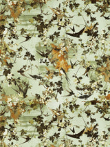 Scalamandre Hirondelles Automne Wallpaper
