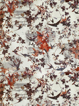 Scalamandre Hirondelles Hiver Wallpaper