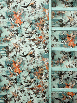 Scalamandre Hirondelles Hiver Wallpaper