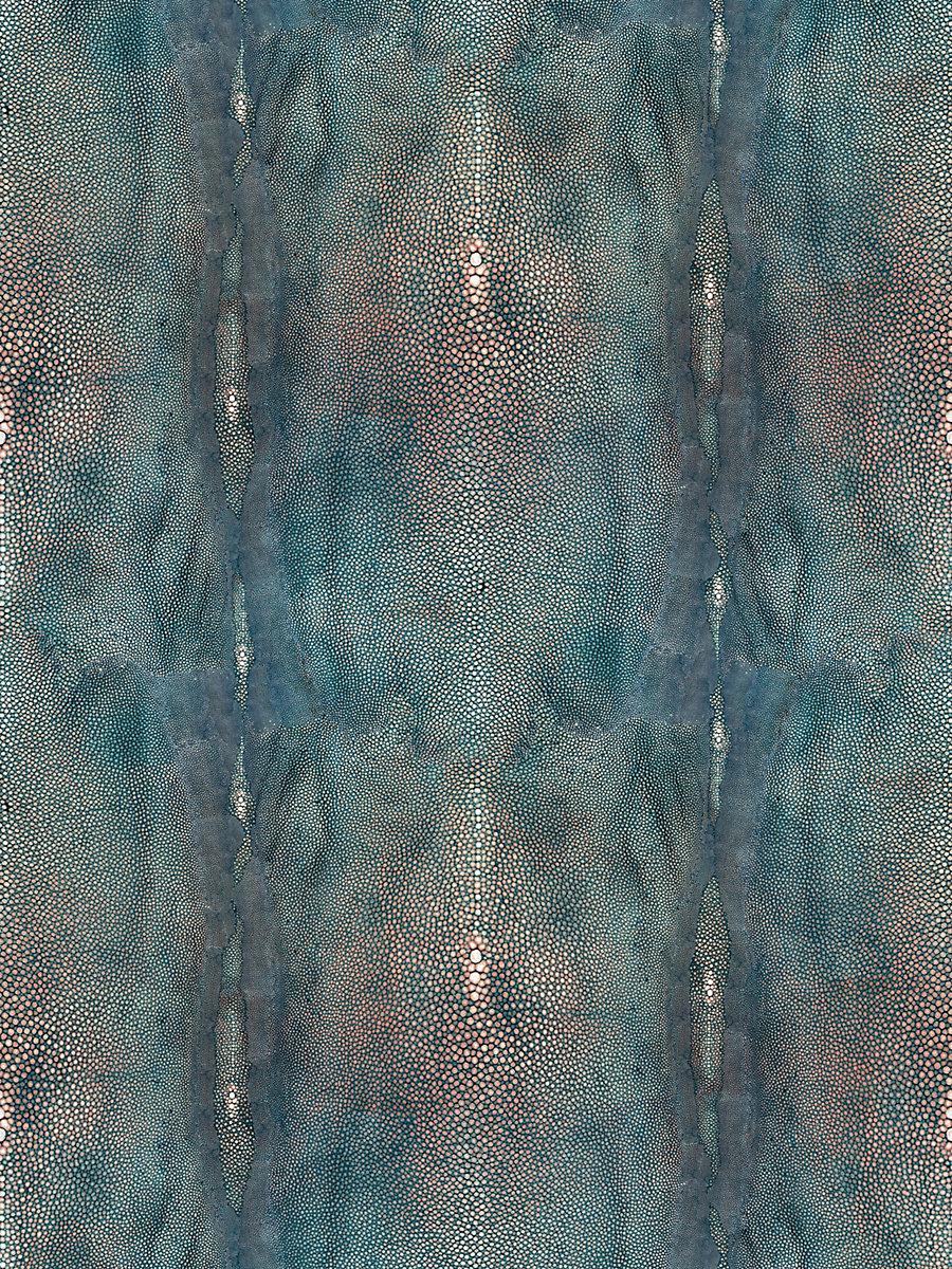 Scalamandre Precieux Bleu Wallpaper