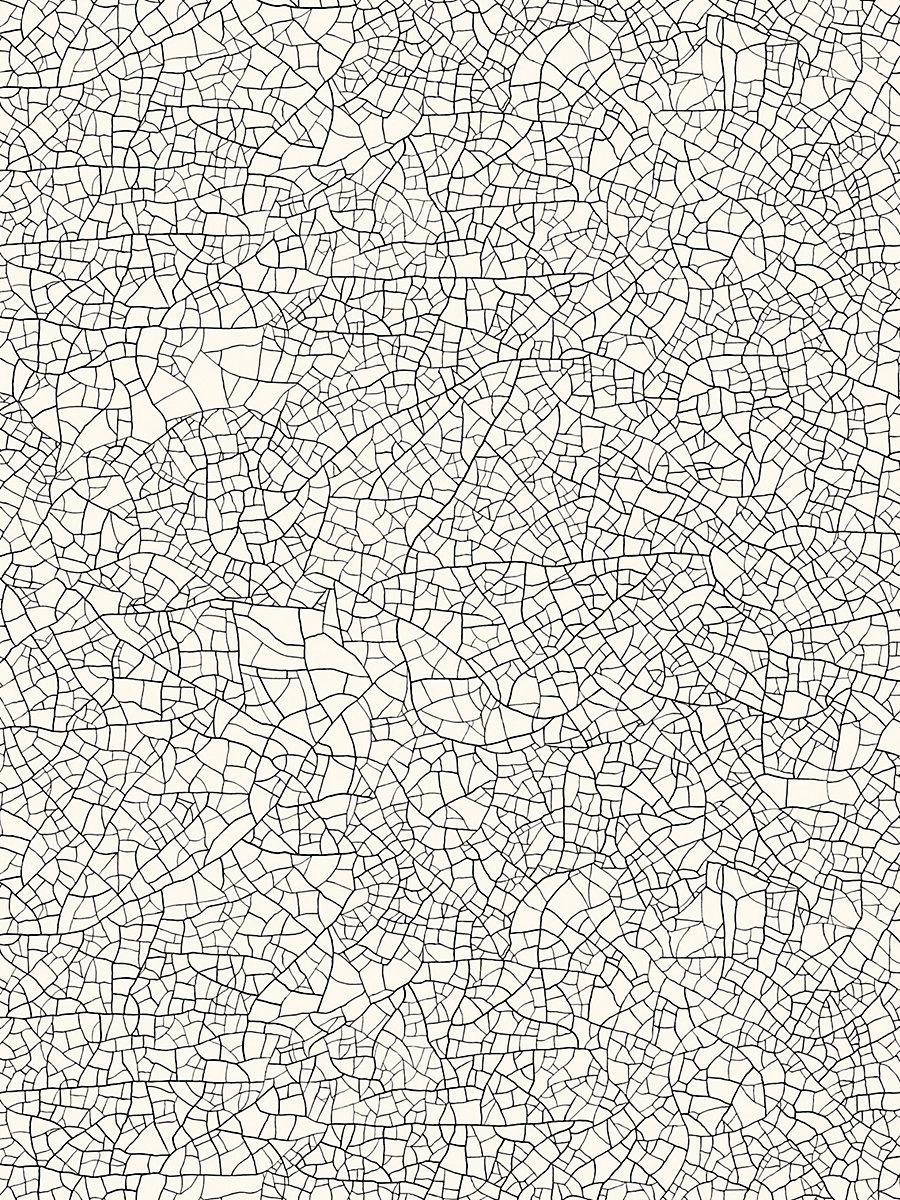 Scalamandre Thebaide Porcelaine Wallpaper