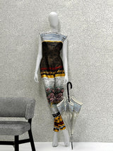 Scalamandre Thebaide Porcelaine Wallpaper