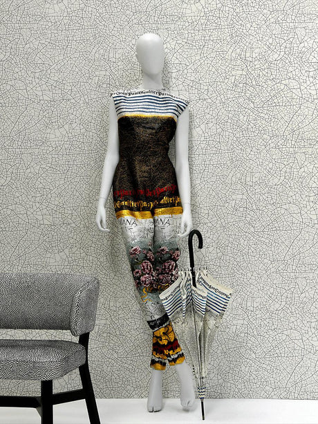 Scalamandre Thebaide Sable Wallpaper