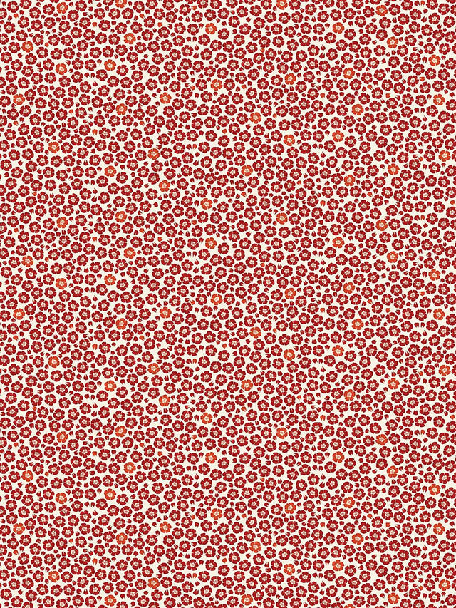 Scalamandre Coquelicot Rouge Wallpaper