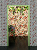 Scalamandre Coquelicot Noir Wallpaper