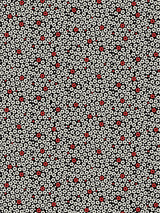 Scalamandre Coquelicot Noir Wallpaper