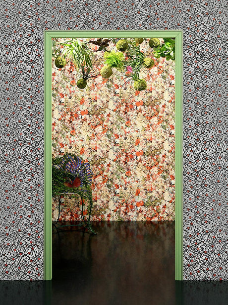 Scalamandre Coquelicot Ocean Wallpaper