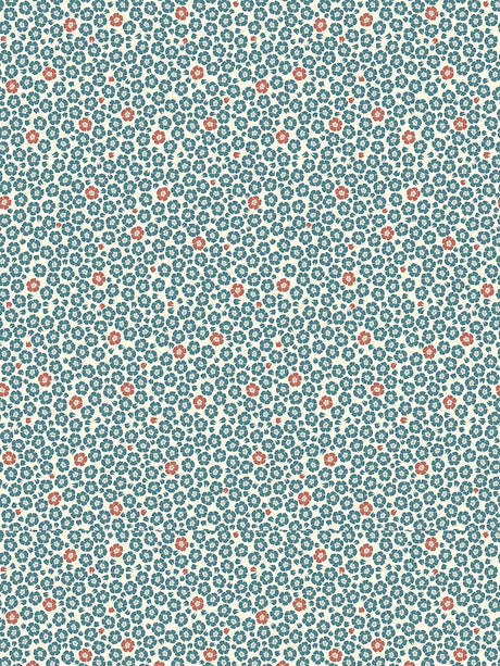 Scalamandre Coquelicot Ocean Wallpaper