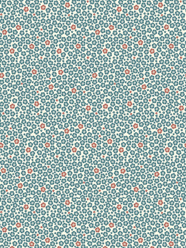 Scalamandre Coquelicot Ocean Wallpaper