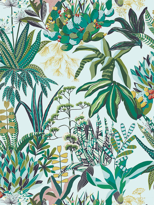 Scalamandre Figari Agave Wallpaper