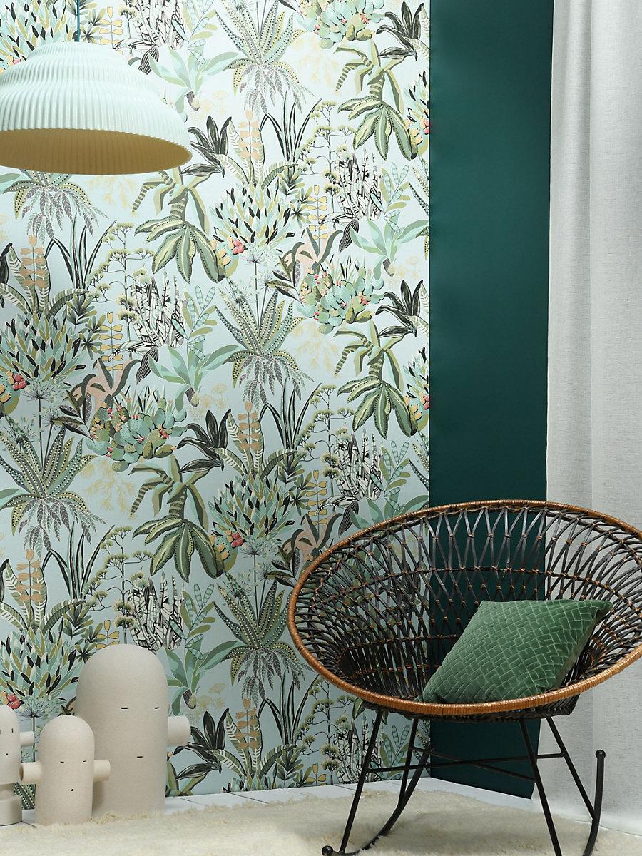 Scalamandre Figari Agave Wallpaper