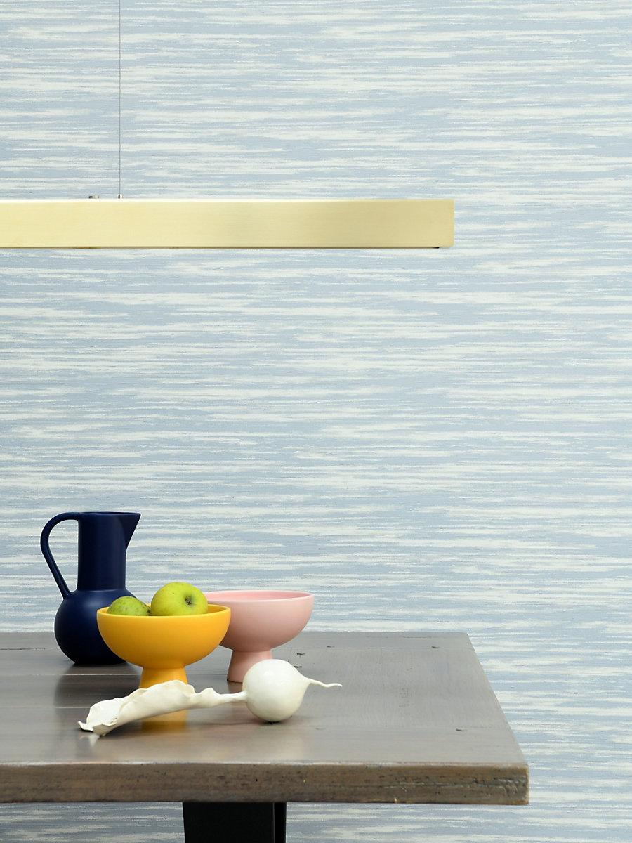 Scalamandre Ecume Aqua Wallpaper