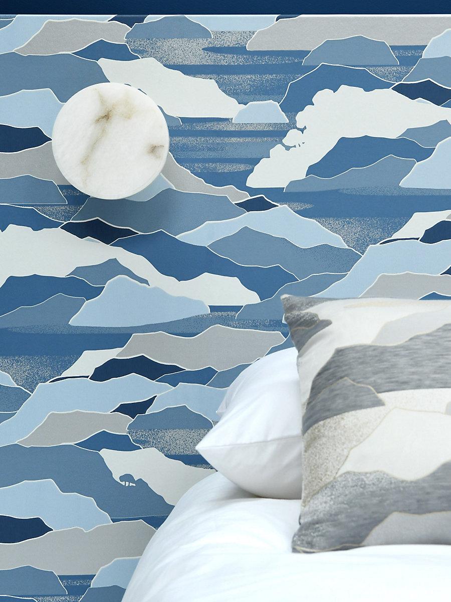 Scalamandre Colline Bleute Wallpaper